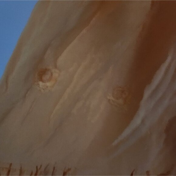 URBAN OUTFITTERS | Sandy Strappy Back Mini Dress embroidered yellow sz XS - Picture 6 of 7